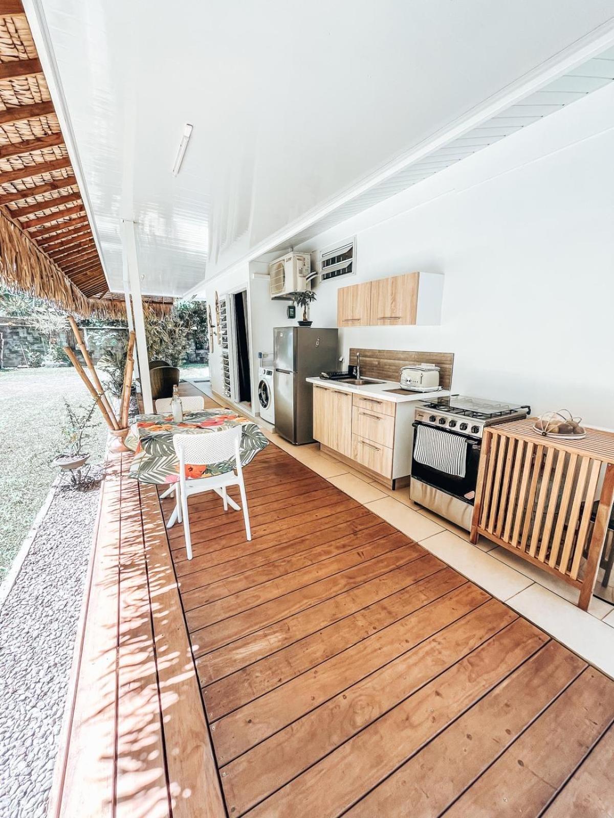 Ferienwohnung Vaikea Fare Mahina Exterior foto